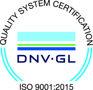 Logo DNV GL Quality System Certification ISO 9001:2015